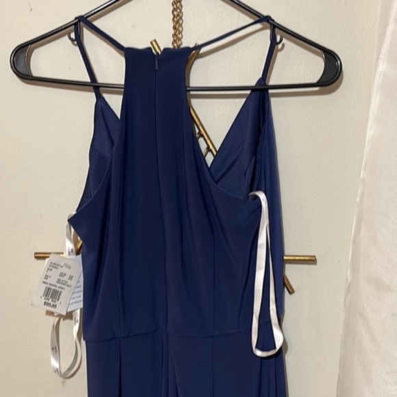 Navy blue dress fits size S/M - Picture 4 of 4